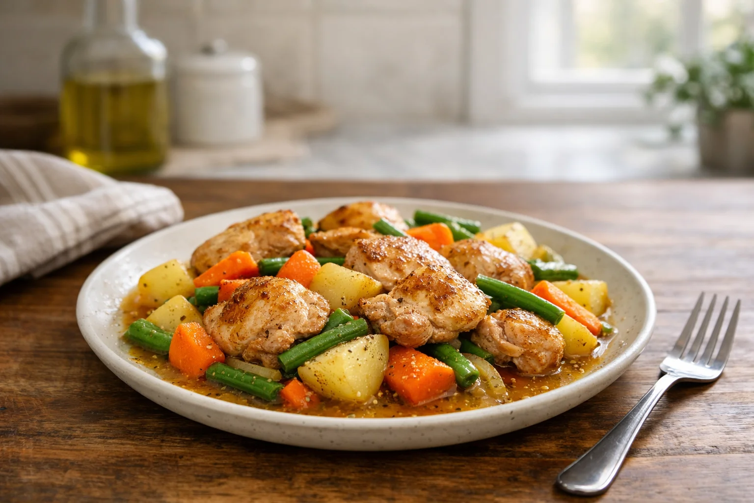 Easy Home-Style Chicken Dinner