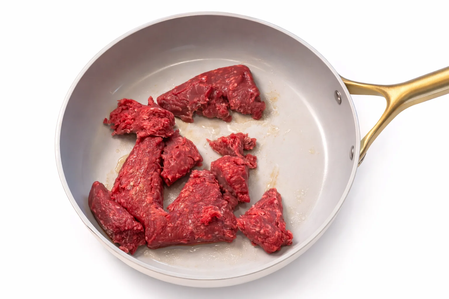 browning ground beef for stuffed peppers filling