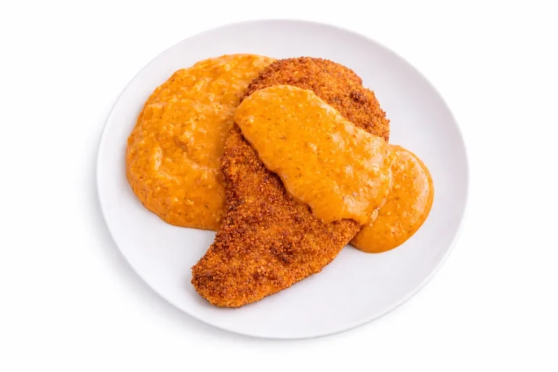 Crispy Chicken Peri Peri Sauce